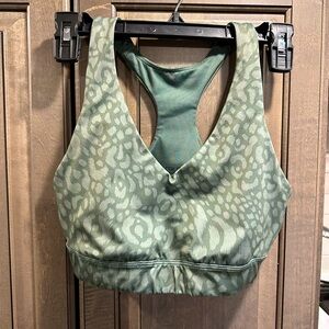 Sports bra -Tek Gear Core Medium Impact V-neck Sports Bra, medium, Green…